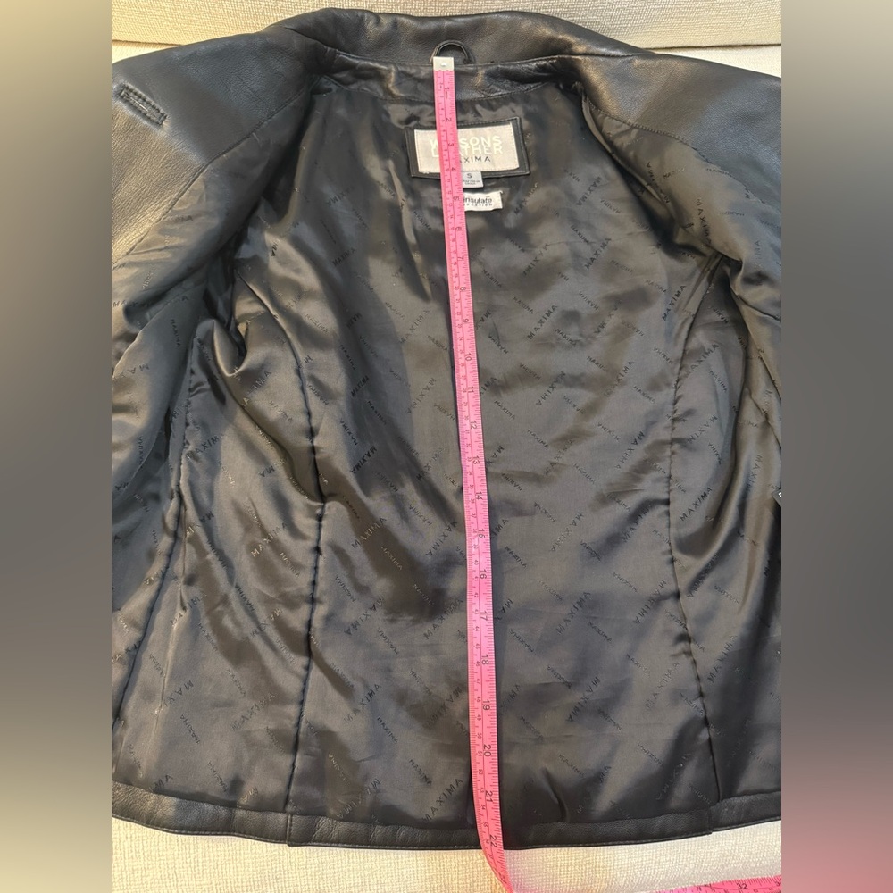 Wilsons Leather Black Leather Jacket - Picture 10 of 11